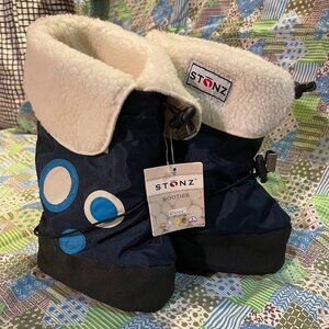 STONZ Toddler Booties + Fleece Liners - NWT - LARGE